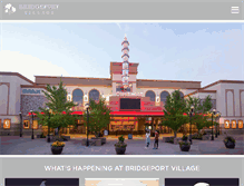 Tablet Screenshot of bridgeport-village.com